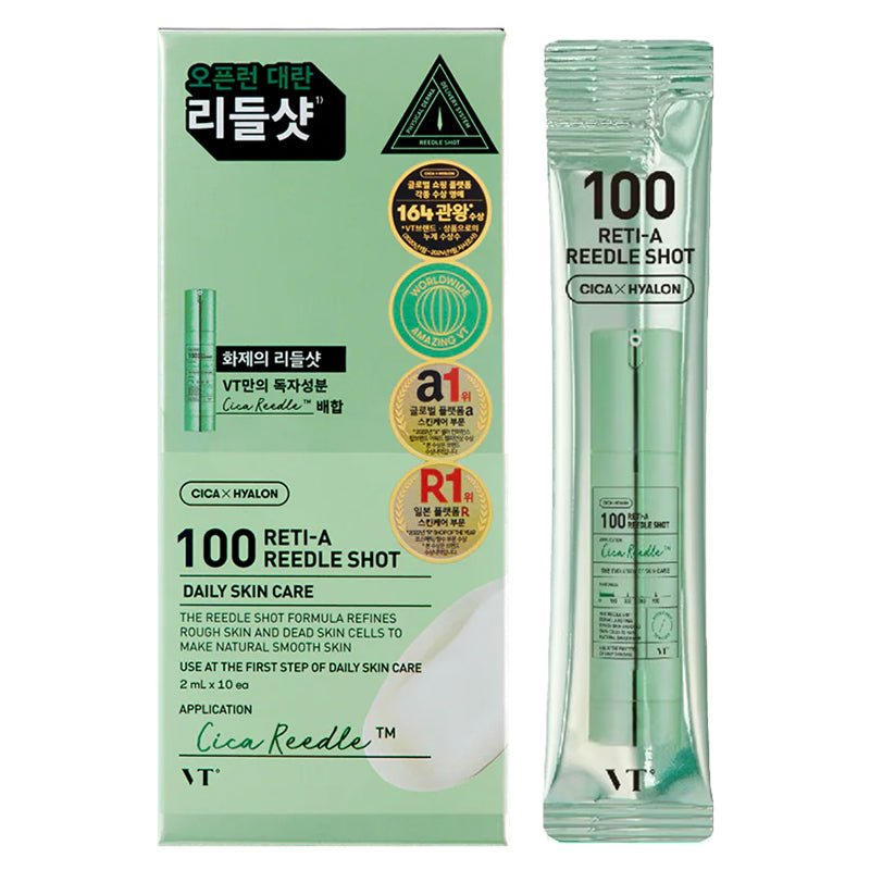 VT Cosmetics Reti-A Reedle Shot 100 Stick Pouch