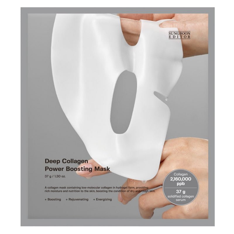 SUNGBOON EDITOR Deep Collagen Power Boosting Mask