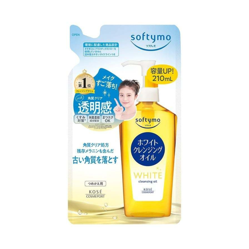 KOSE Softymo White Cleansing Oil Refill