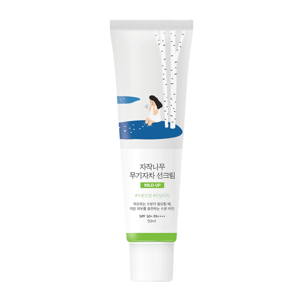 Round Lab Birch Juice Moisturizing Mild Up Sunscreen SPF50+ PA++++