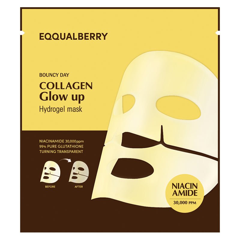 EQQUALBERRY Collagen Glow Up Hydrogel Mask