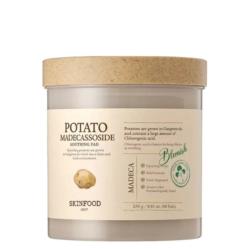 SKINFOOD Potato Madecassoside Soothing Pad