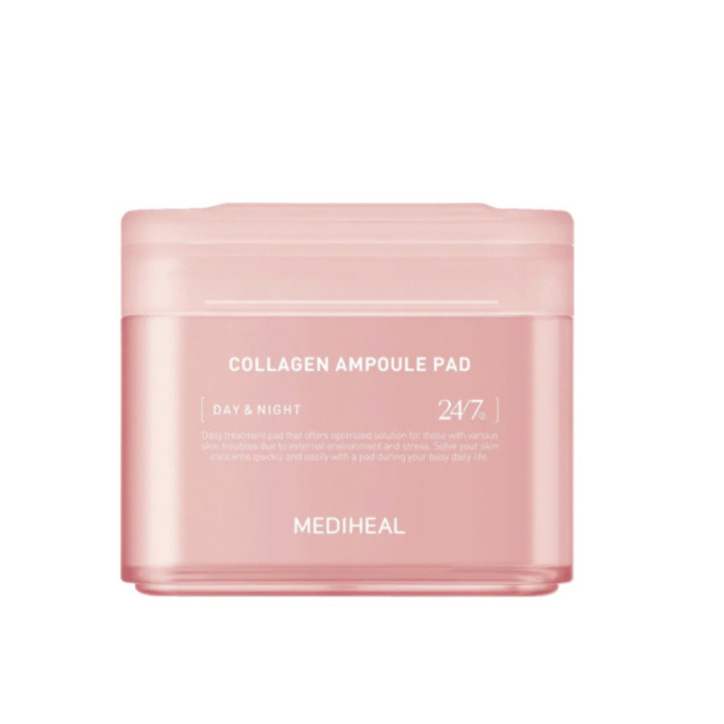 MEDIHEAL Collagen Ampoule Pad 100pcs Face Toner